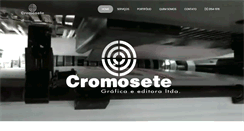 Desktop Screenshot of cromosete.com.br